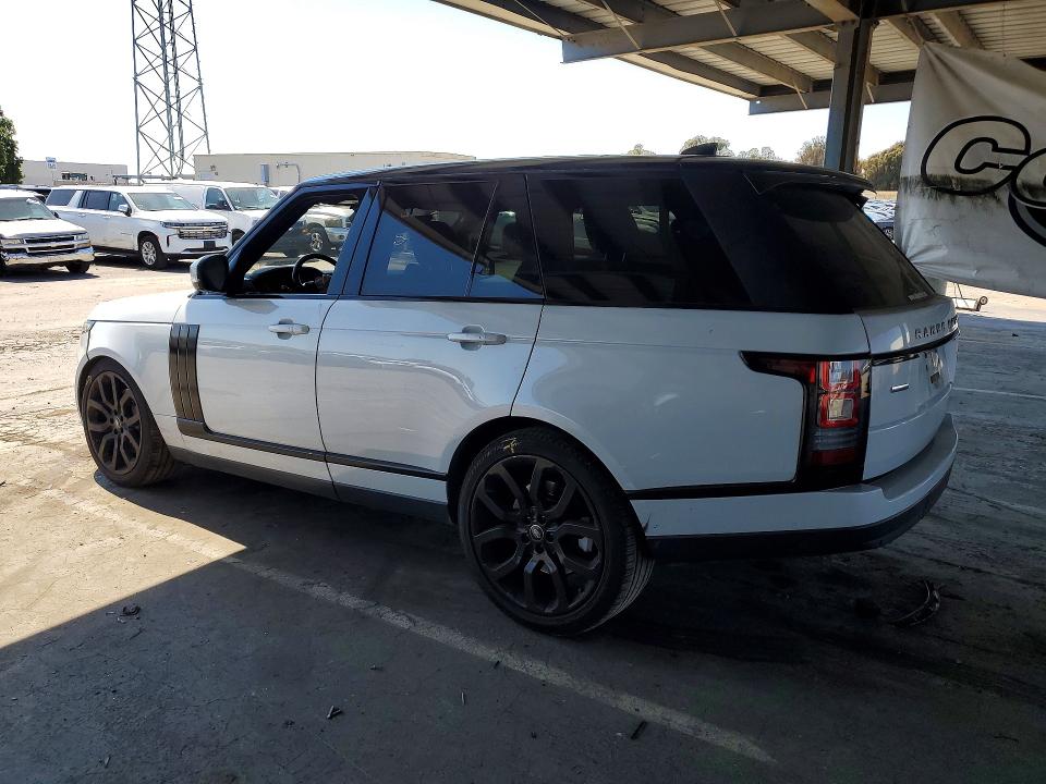 2017 Land Rover Range Rover მანქანა იყიდება აუქციონზე, vin: SALGS2FE0HA361797, აუქციონის ნომერი: 57274046