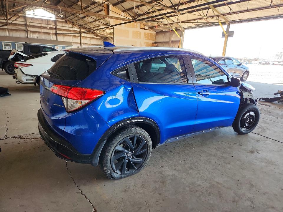 58588556 :رقم المزاد ، 3CZRU5H10MM706646 vin ، 2021 Honda Hr-v مزاد بيع