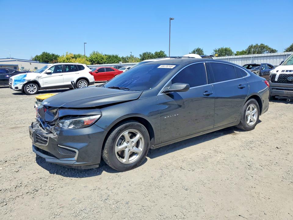58476746 :رقم المزاد ، 1G1ZC5ST5HF253755 vin ، 2017 Chevrolet Malibu مزاد بيع