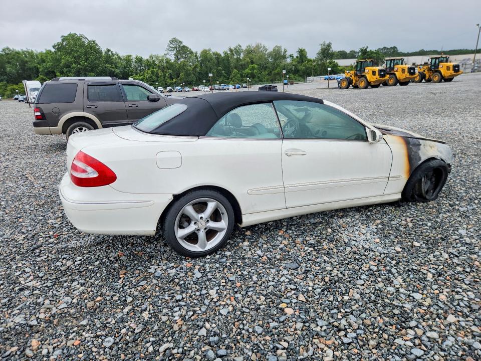 2005 Mercedes-benz Clk მანქანა იყიდება აუქციონზე, vin: WDBTK65G45T045303, აუქციონის ნომერი: 58024086