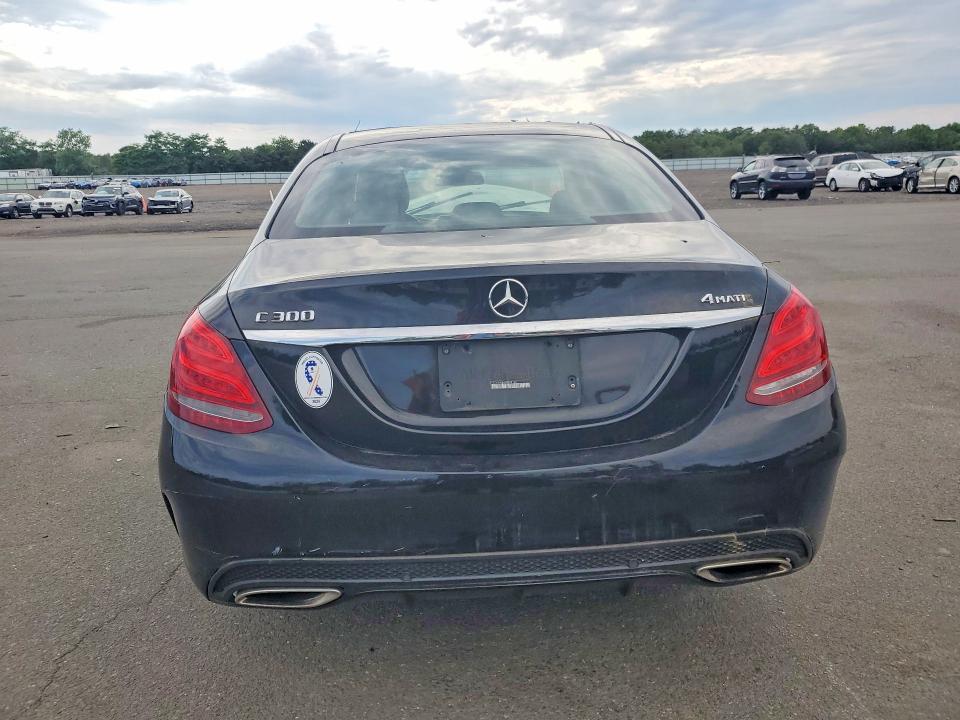 2015 Mercedes-benz C მანქანა იყიდება აუქციონზე, vin: 55SWF4KB6FU028103, აუქციონის ნომერი: 57426306