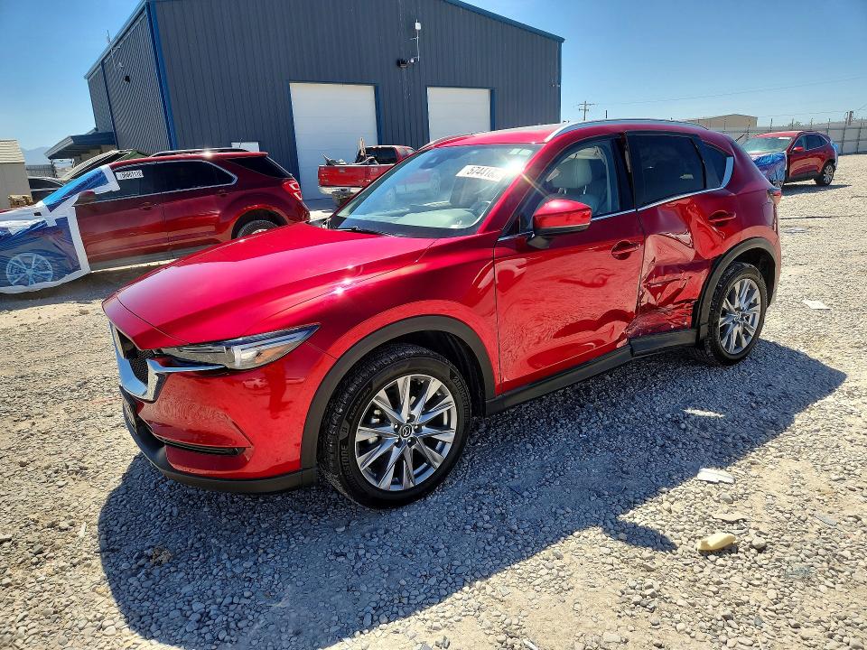 2021 Mazda Cx-5 მანქანა იყიდება აუქციონზე, vin: JM3KFBDM9M1458420, აუქციონის ნომერი: 57441836
