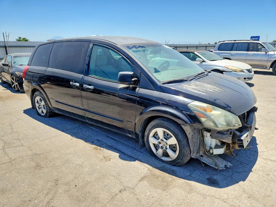 2008 Nissan Quest მანქანა იყიდება აუქციონზე, vin: 5N1BV28U38N103078, აუქციონის ნომერი: 57594106