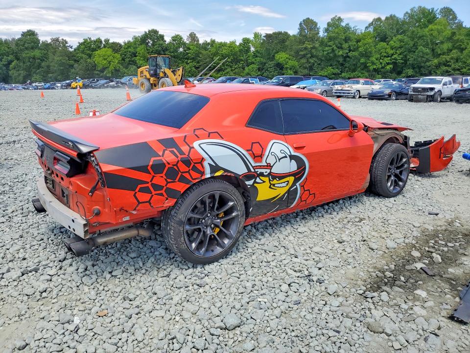 2021 Dodge Challenger მანქანა იყიდება აუქციონზე, vin: 2C3CDZFJ8MH637939, აუქციონის ნომერი: 57675736