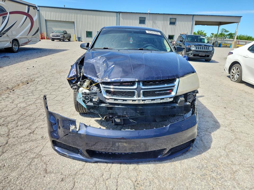 57047646 :رقم المزاد ، 1C3CDZAG5CN309542 vin ، 2012 Dodge Avenger مزاد بيع