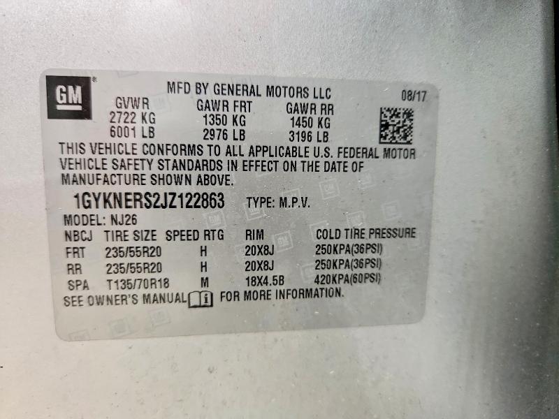 Продажа на аукционе авто 2018 Cadillac Xt5, vin: 1GYKNERS2JZ122863, номер лота: 57427856