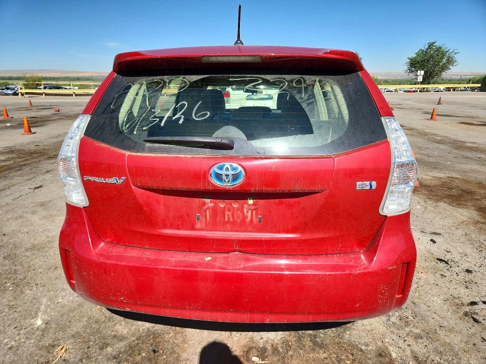 56362066 :رقم المزاد ، JTDZN3EU1C3123296 vin ، 2012 Toyota Prius V مزاد بيع