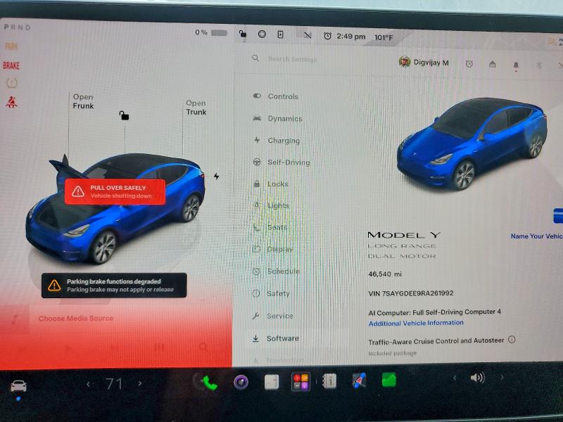 Продаж на аукціоні авто 2024 Tesla Model Y, vin: 7SAYGDEE9RA261992, номер лоту: 54267396