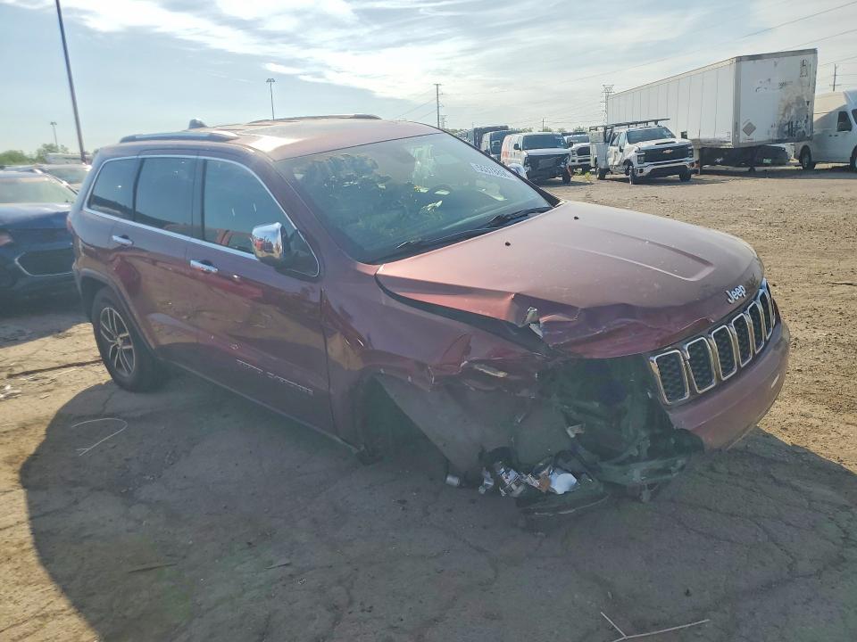 55378896 :رقم المزاد ، 1C4RJFBG7JC349156 vin ، 2018 Jeep Grand Cherokee مزاد بيع