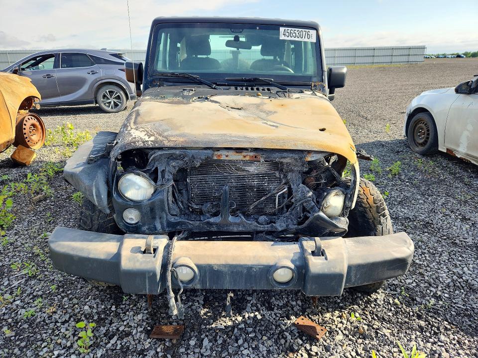 45653076 :رقم المزاد ، 1C4AJWAG0FL542173 vin ، 2015 Jeep Wrangler مزاد بيع