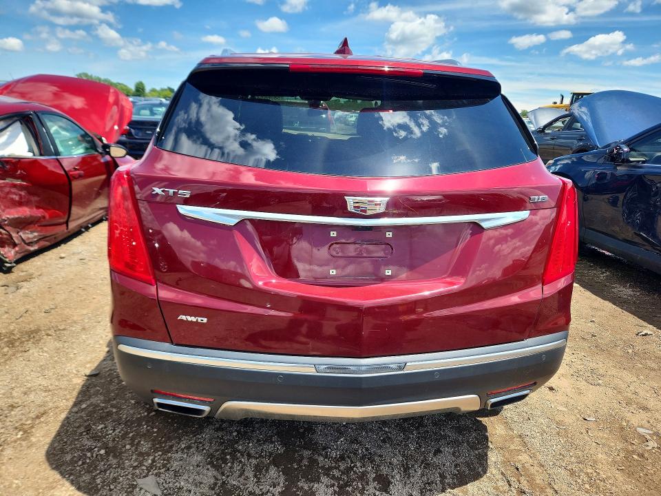 2017 Cadillac Xt5 მანქანა იყიდება აუქციონზე, vin: 1GYKNFRSXHZ235380, აუქციონის ნომერი: 58066546