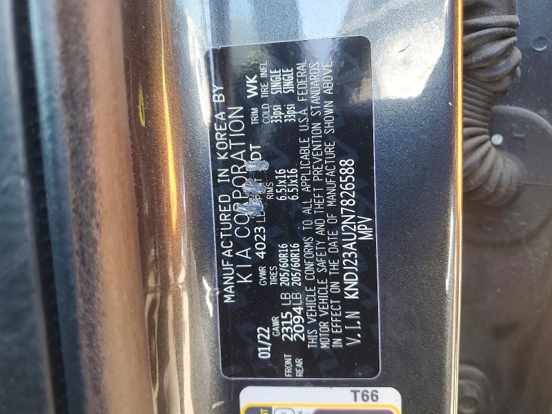 Продаж на аукціоні авто 2022 Kia Soul, vin: KNDJ23AU2N7826588, номер лоту: 55902916