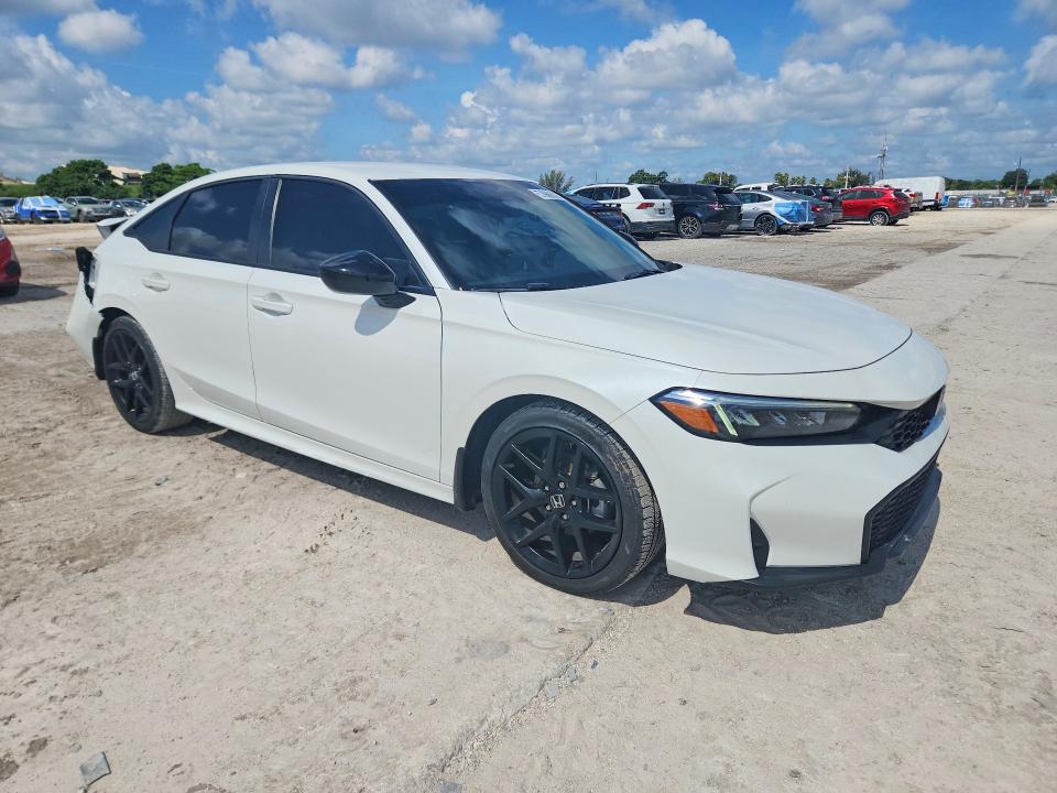 57666376 :رقم المزاد ، 2HGFE2F55SH584163 vin ، 2025 Honda Civic مزاد بيع