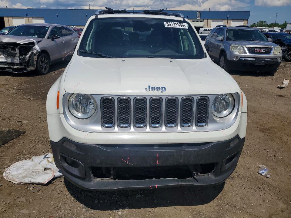 Продажа на аукционе авто 2018 Jeep Renegade, vin: ZACCJBDB4JPG91613, номер лота: 58521556