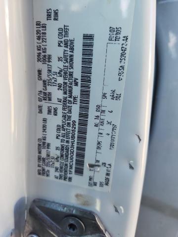 Aukcja sprzedaży 2017 Ford Escape, vin: 1FMCU0GD3HUB05299, numer aukcji: 58326126