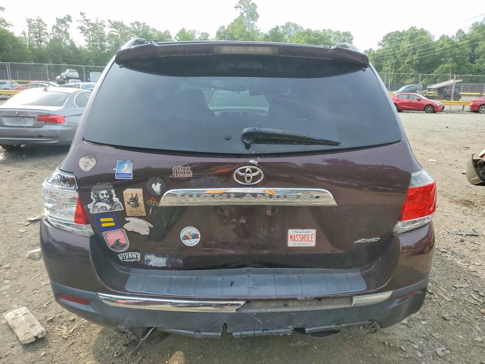 Продажа на аукционе авто 2012 Toyota Highlander, vin: 5TDDK3EH2CS116846, номер лота: 58535886