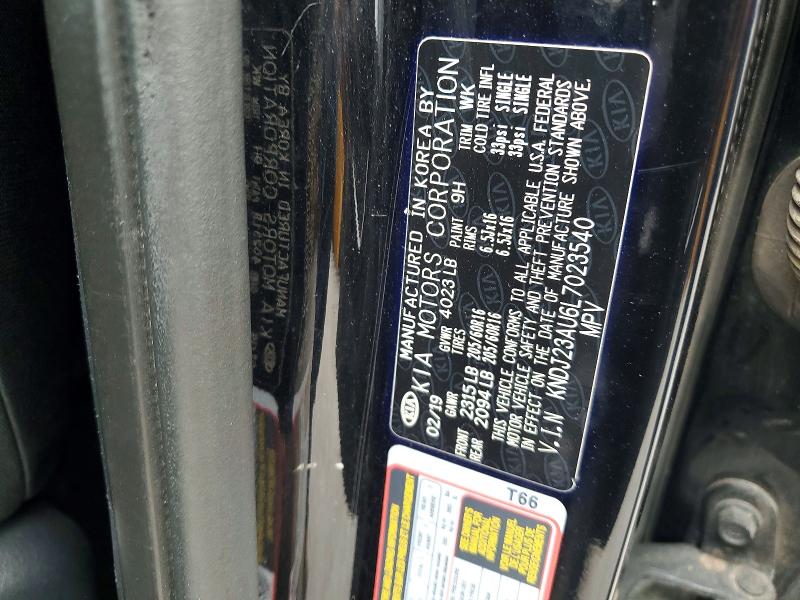 Продаж на аукціоні авто 2020 Kia Soul, vin: KNDJ23AU6L7023540, номер лоту: 56820926