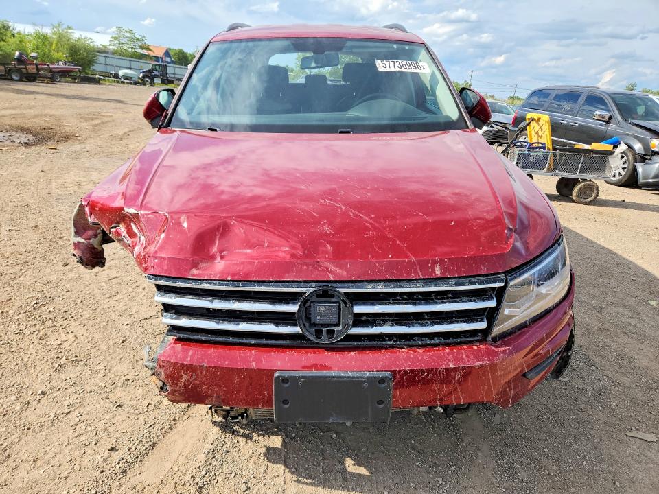 2018 Volkswagen Tiguan მანქანა იყიდება აუქციონზე, vin: 3VV2B7AX8JM180352, აუქციონის ნომერი: 57736996