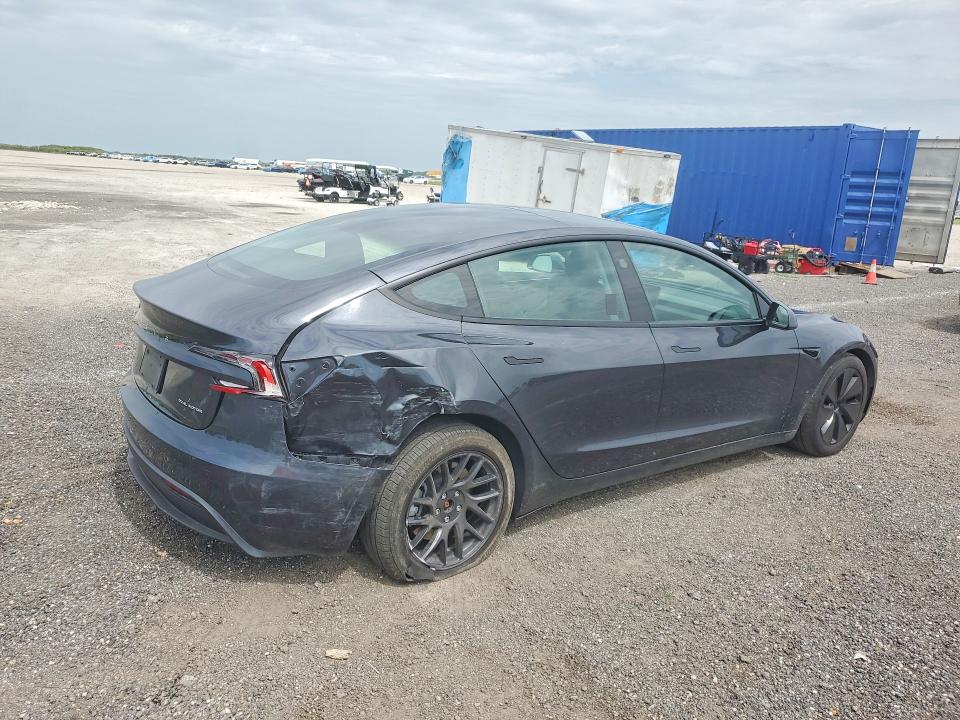 Продажа на аукционе авто 2024 Tesla Model 3, vin: 5YJ3E1EB2RF737584, номер лота: 55518016