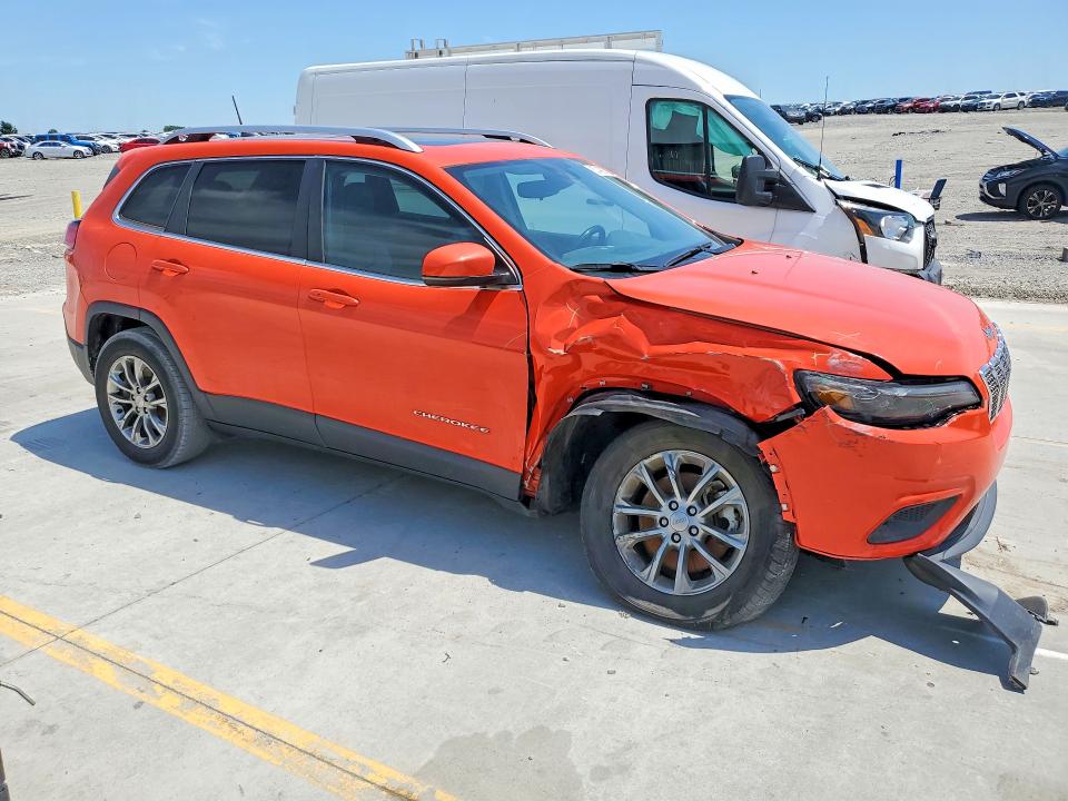 2021 Jeep Cherokee მანქანა იყიდება აუქციონზე, vin: 1C4PJMLB0MD114627, აუქციონის ნომერი: 57492516