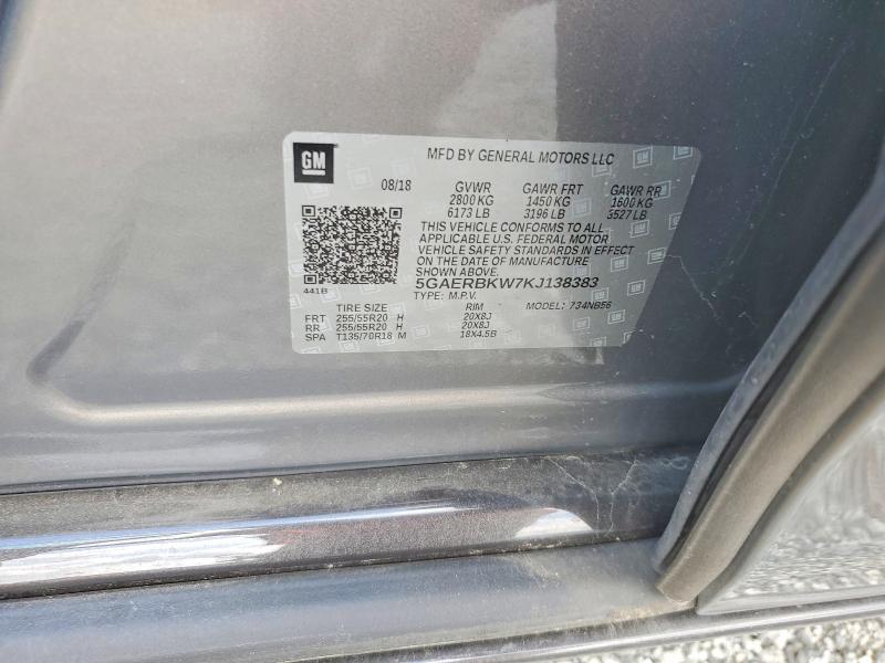 Продаж на аукціоні авто 2019 Buick Enclave, vin: 5GAERBKW7KJ138383, номер лоту: 57604116