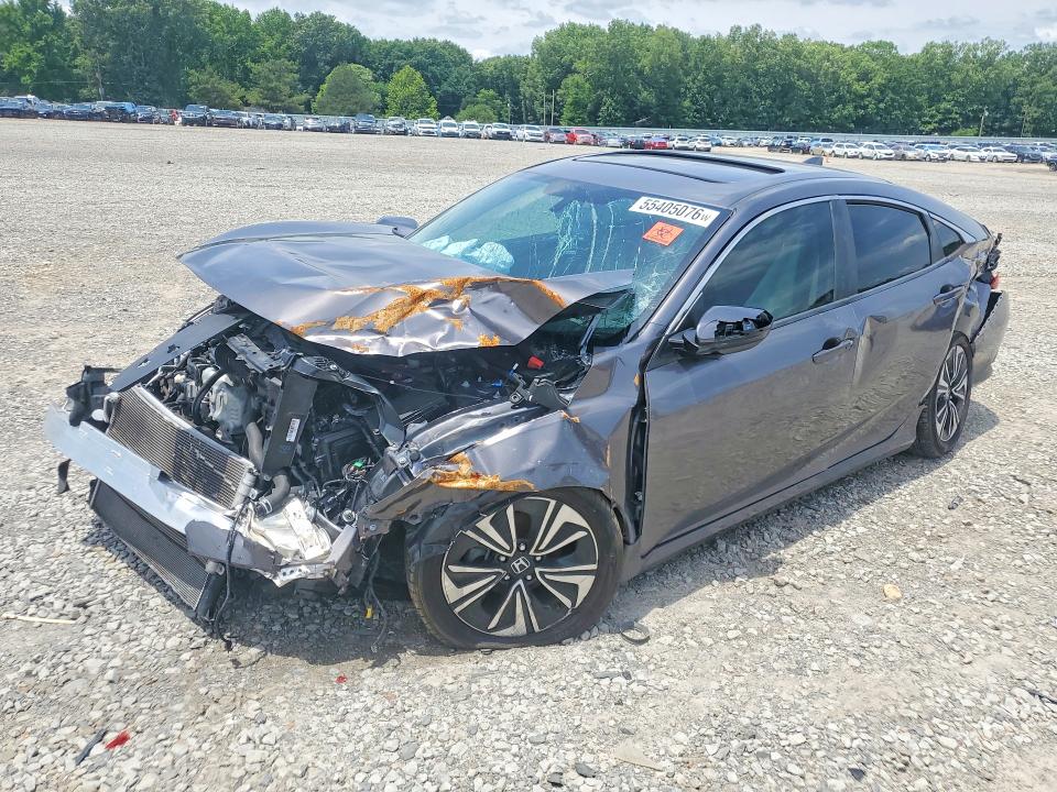 55405076 :رقم المزاد ، JHMFC1F35JX032071 vin ، 2018 Honda Civic مزاد بيع