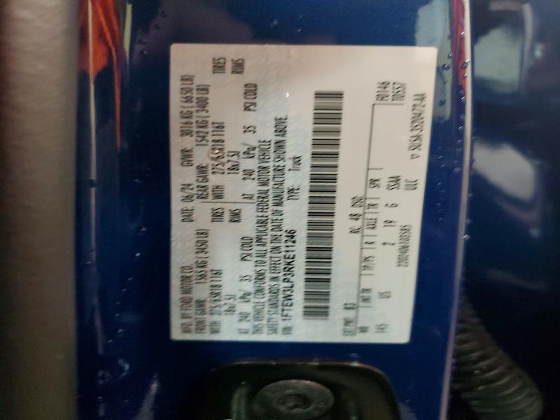 Aukcja sprzedaży 2024 Ford F150, vin: 1FTEW3LP3RKE11246, numer aukcji: 57579476