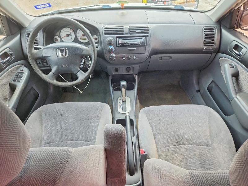 2002 Honda Civic მანქანა იყიდება აუქციონზე, vin: 2HGES16562H570223, აუქციონის ნომერი: 57379376