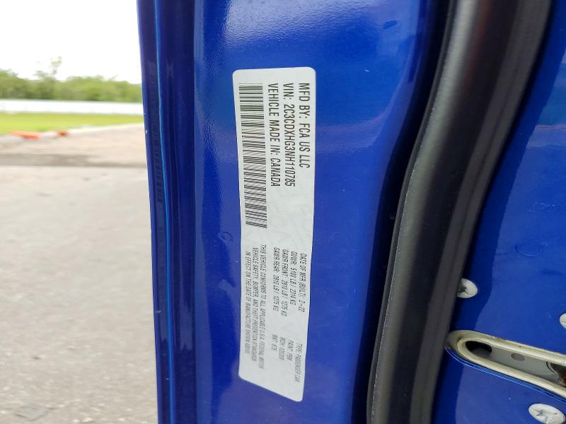 Aukcja sprzedaży 2022 Dodge Charger, vin: 2C3CDXHG3NH110785, numer aukcji: 55547966