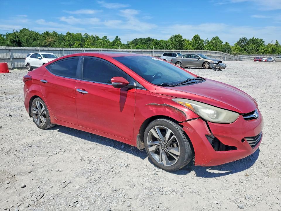 56164296 :رقم المزاد ، KMHDH4AEXFU299618 vin ، 2015 Hyundai Elantra مزاد بيع