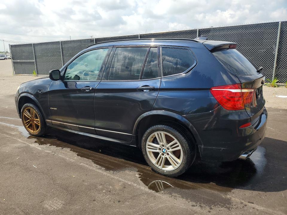 2012 Bmw X3 მანქანა იყიდება აუქციონზე, vin: 5UXWX5C50CL718191, აუქციონის ნომერი: 58756336