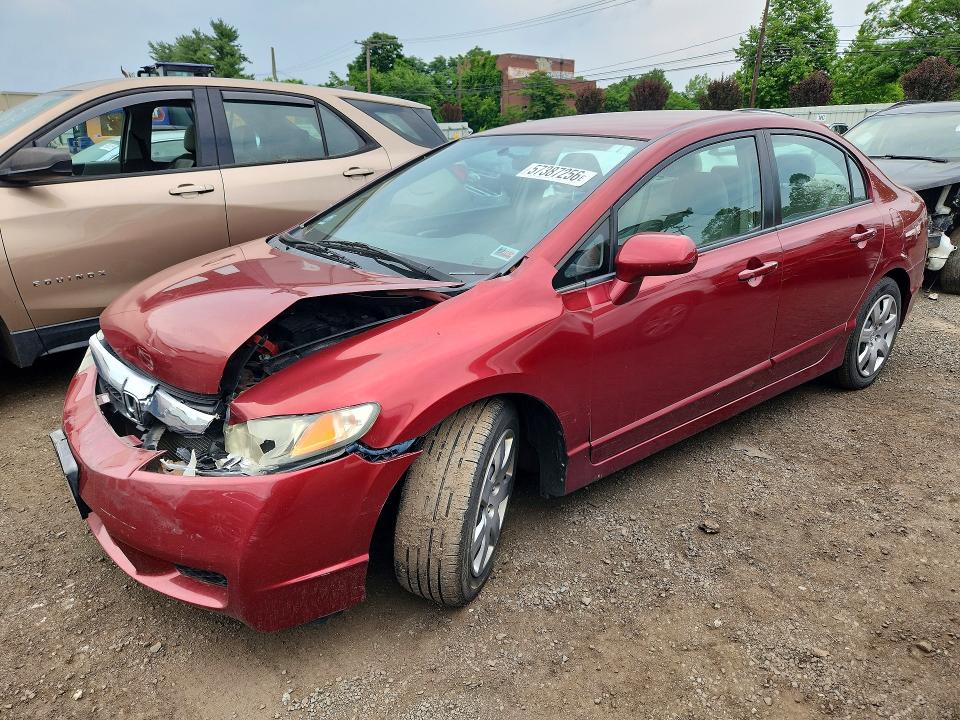 2011 Honda Civic მანქანა იყიდება აუქციონზე, vin: 2HGFA1F50BH540870, აუქციონის ნომერი: 57387256