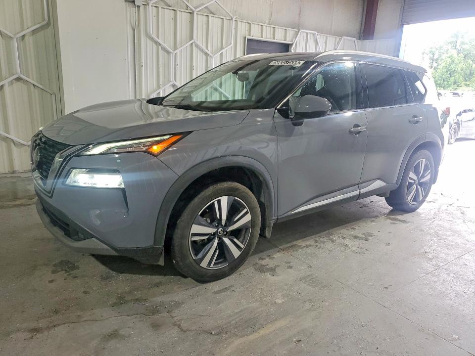 59057556 :رقم المزاد ، 5N1AT3CA5MC728544 vin ، 2021 Nissan Rogue مزاد بيع