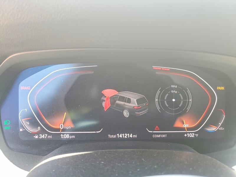 55403246 :رقم المزاد ، 5UXCW2C02L9A01929 vin ، 2020 Bmw X7 مزاد بيع