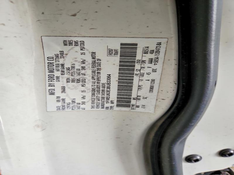 2008 Ford Explorer მანქანა იყიდება აუქციონზე, vin: 1FMEU63E38UB33064, აუქციონის ნომერი: 59254026