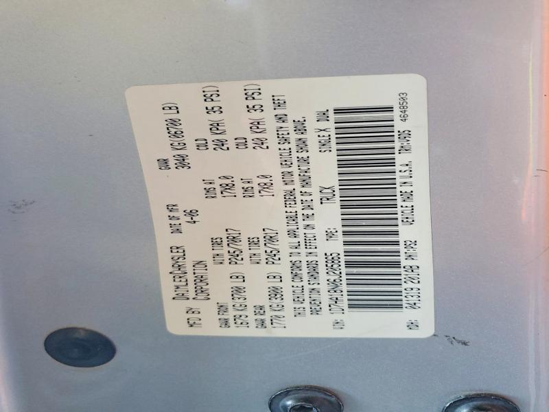 Продаж на аукціоні авто 2006 Dodge Ram 1500, vin: 1D7HA18N06J205865, номер лоту: 56710786