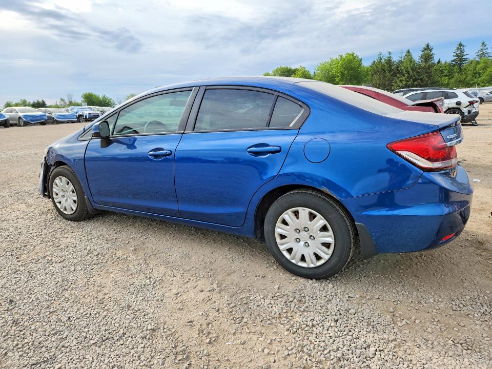 2013 Honda Civic მანქანა იყიდება აუქციონზე, vin: 2HGFB2F4XDH043404, აუქციონის ნომერი: 58654626