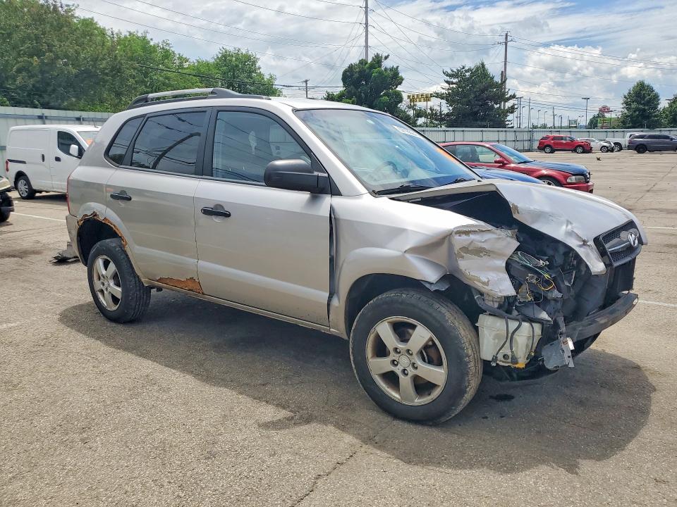 2005 Hyundai Tucson მანქანა იყიდება აუქციონზე, vin: KM8JM12B65U092580, აუქციონის ნომერი: 57165946