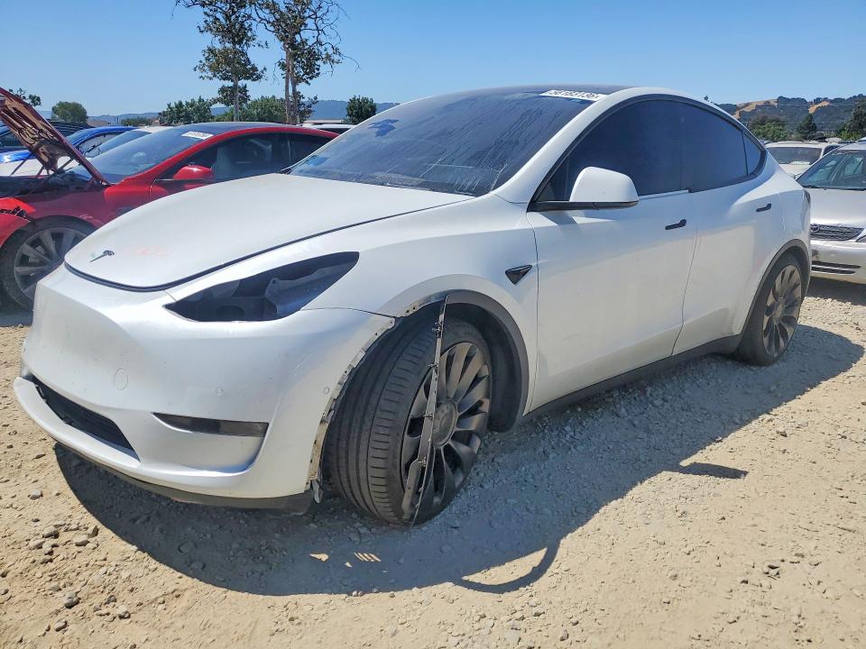 Продажа на аукционе авто 2022 Tesla Model Y, vin: 7SAYGDEFXNF406382, номер лота: 56183136