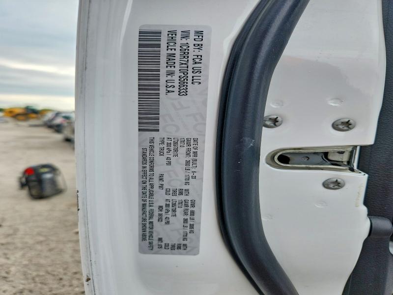 Продажа на аукционе авто 2023 Ram 1500 Classic, vin: 1C6RR7XT0PS566333, номер лота: 57700636