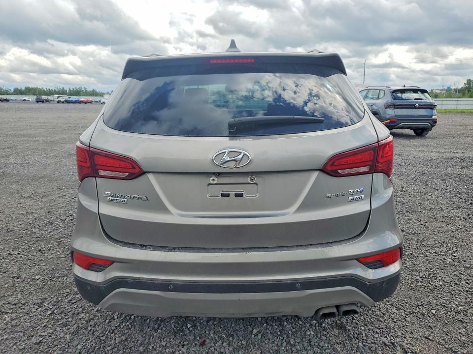 58008216 :رقم المزاد ، 5XYZUDLA9HG450503 vin ، 2017 Hyundai Santa Fe Sport مزاد بيع