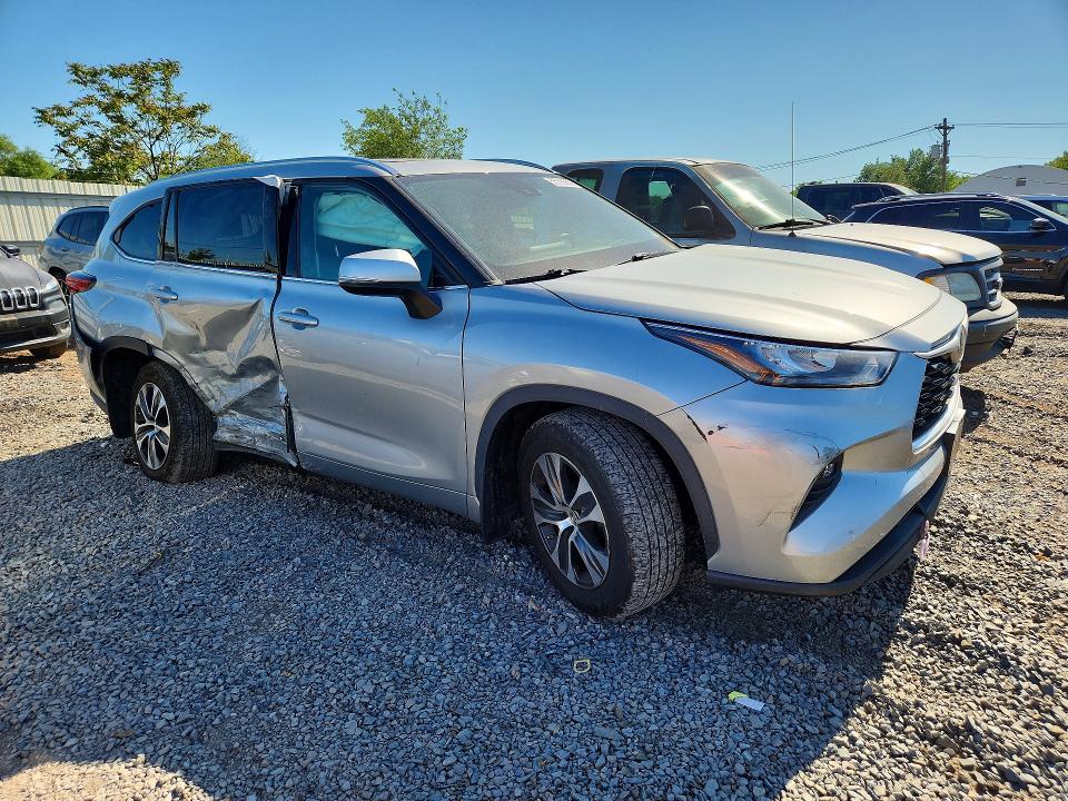2020 Toyota Highlander მანქანა იყიდება აუქციონზე, vin: 5TDHZRBH4LS033228, აუქციონის ნომერი: 55799986