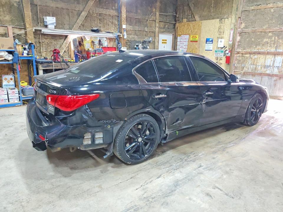 2017 Infiniti Q50 მანქანა იყიდება აუქციონზე, vin: JN1EV7AR3HM839371, აუქციონის ნომერი: 55980846