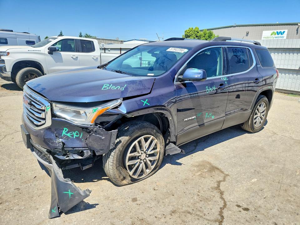 57942266 :رقم المزاد ، 1GKKNLLS6JZ158577 vin ، 2018 Gmc Acadia مزاد بيع