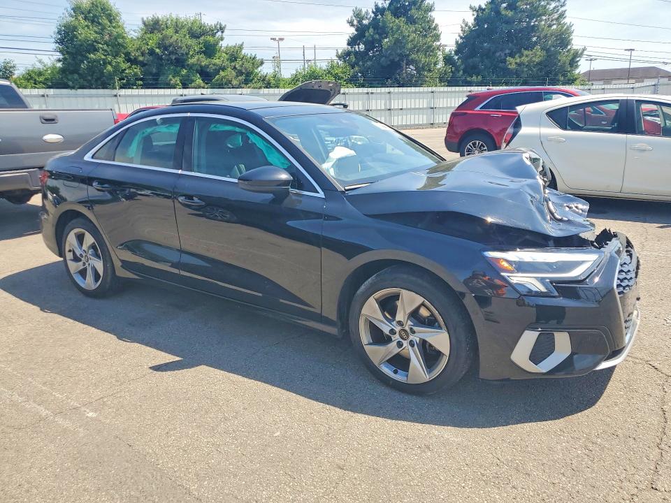 55984226 :رقم المزاد ، WAUAUDGY4PA118114 vin ، 2023 Audi A3 مزاد بيع