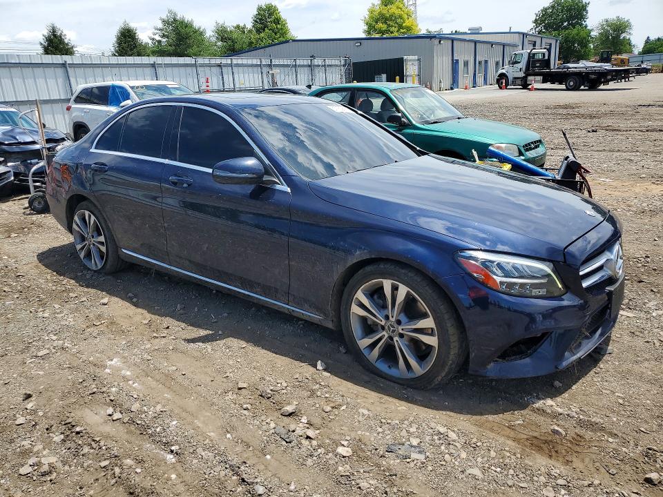 57760616 :رقم المزاد ، 55SWF8DB4KU291012 vin ، 2019 Mercedes-benz C مزاد بيع
