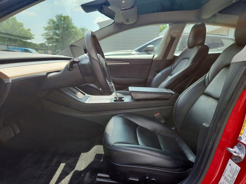 56848126 :رقم المزاد ، 5YJ3E1EA1NF288755 vin ، 2022 Tesla Model 3 مزاد بيع