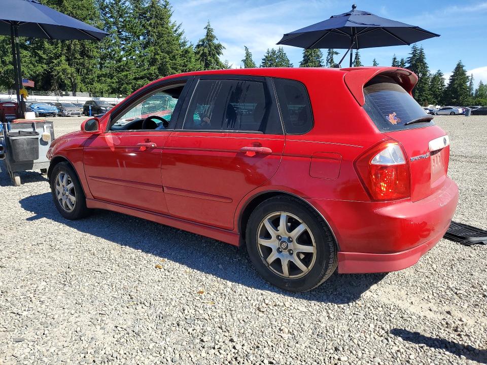 Aukcja sprzedaży 2005 Kia Spectra, vin: KNAFE161455116908, numer aukcji: 57598366