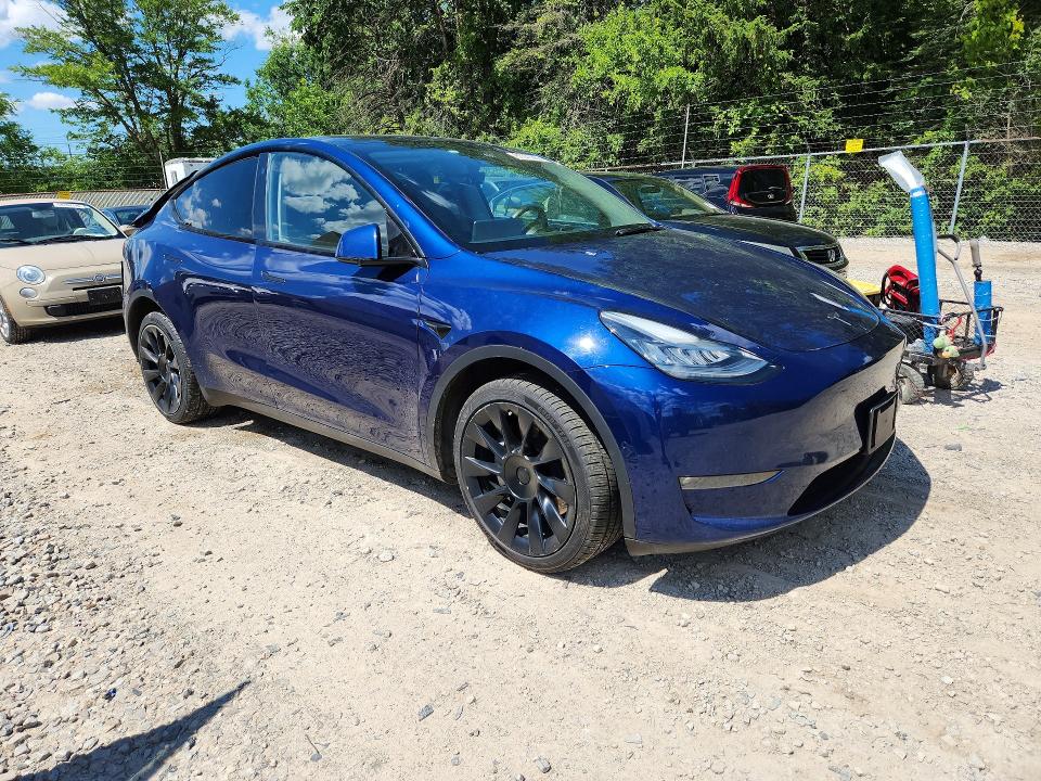 Продажа на аукционе авто 2022 Tesla Model Y, vin: 7SAYGDEE8NF480245, номер лота: 56573086