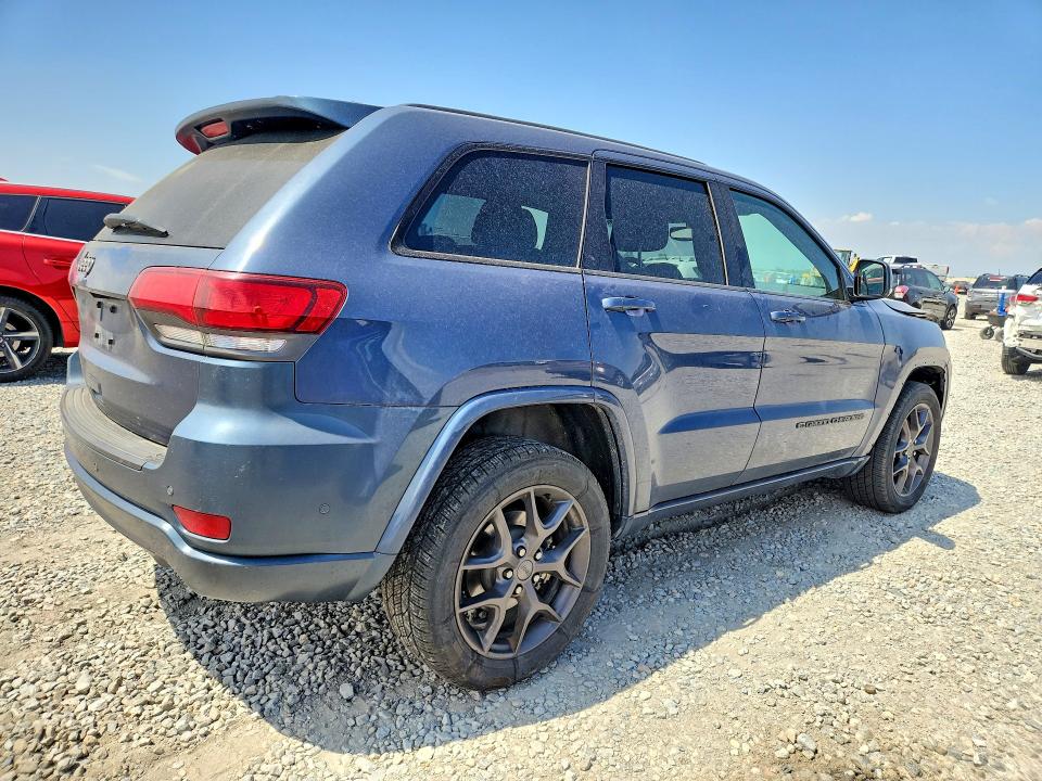 56334546 :رقم المزاد ، 1C4RJFBG5MC708265 vin ، 2021 Jeep Grand Cherokee مزاد بيع